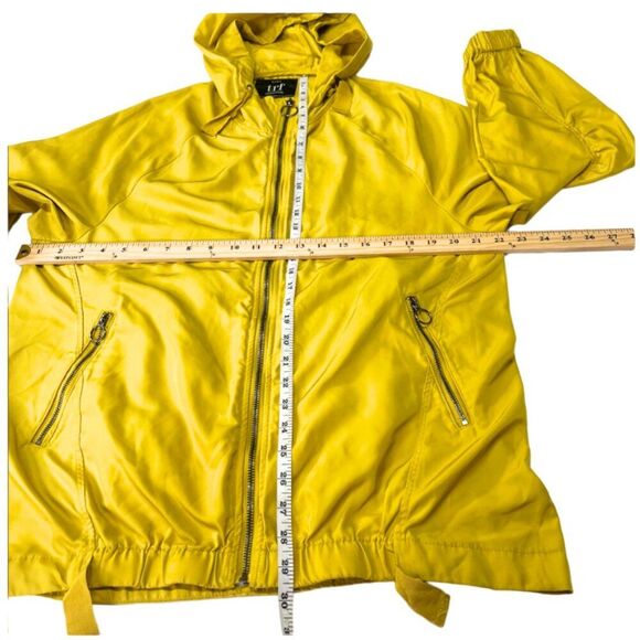 Zara | TRF Yellow Sporty Windbreaker Jacket Size XS - Picture 10 of 16
